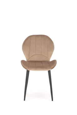 Krzesło Griviza Velvet beżowy