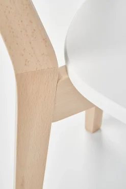 Krzesło Guggi naturalne/białe