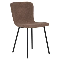 Krzesło Halden brązowe ciemne/ czarne