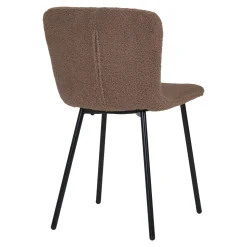 Krzesło Halden brązowe ciemne/ czarne