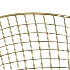 Krzesło Harry złote czarna poduszka