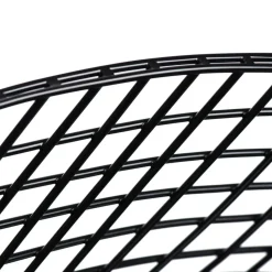 Krzesło HarryArm czarne poduszka czarna metalowe