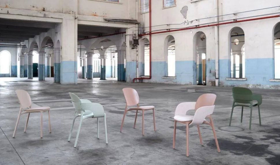 Krzesło Hug olive green