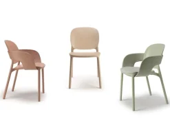 Krzesło Hug z podłokietnikami anthracite