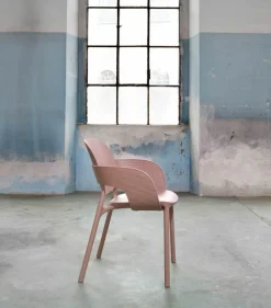 Krzesło Hug z podłokietnikami anthracite