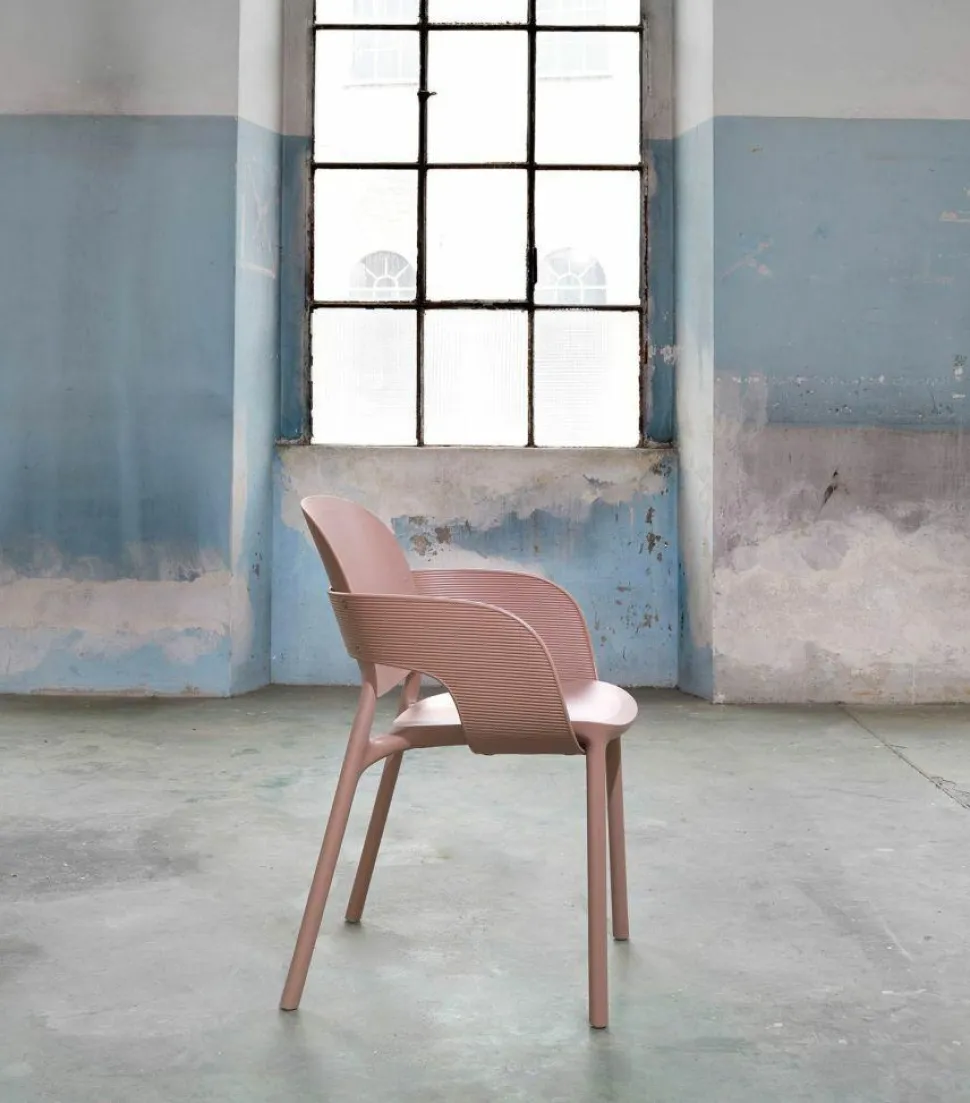 Krzesło Hug z podłokietnikami anthracite