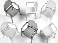 Krzesło Igloo Arm transparentne