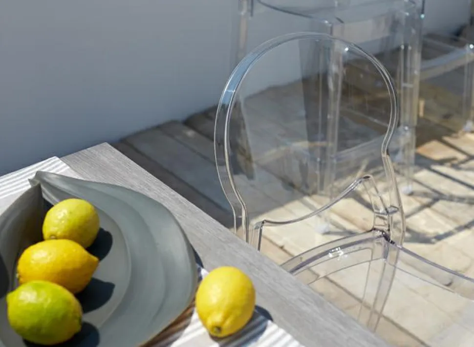 Krzesło Igloo dymione