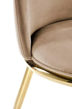 Krzesło Irene beżowe/złote