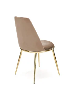Krzesło Irene beżowe/złote