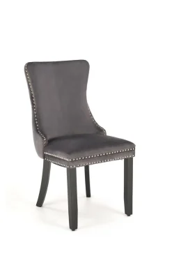 Krzesło Iridionne Velvet szary