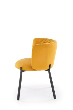 Krzesło Itzal musztardowe