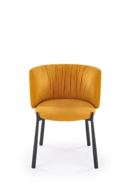 Krzesło Itzal musztardowe