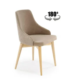 Krzesło Jurneya obrotowe beżowe