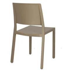 Krzesło Kate beżowe z tworzywa