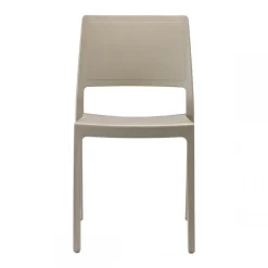 Krzesło Kate beżowe z tworzywa