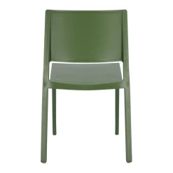 Krzesło Kate zielone z tworzywa