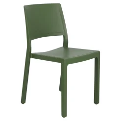 Krzesło Kate zielone z tworzywa