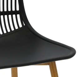 Krzesło Klaus czarne boho