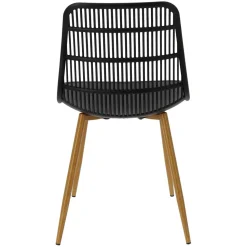 Krzesło Klaus czarne boho