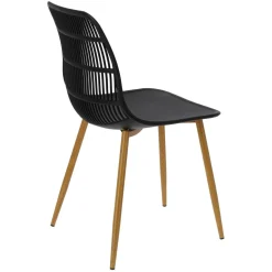 Krzesło Klaus czarne boho