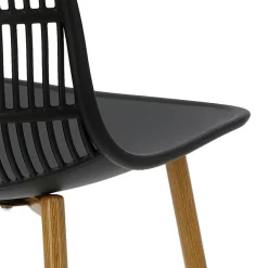 Krzesło Klaus czarne boho