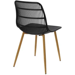 Krzesło Klaus czarne boho