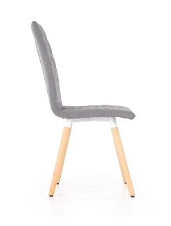 Krzesło Kolorado szare/buk