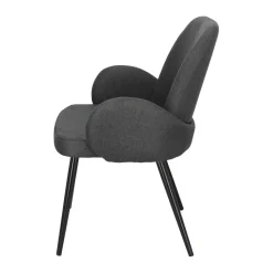 Krzesło Labby szare ciemne