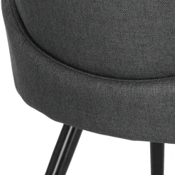 Krzesło Labby szare ciemne