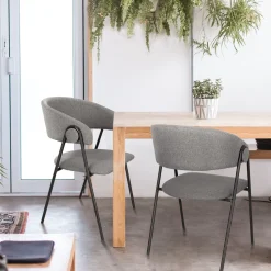 Krzesło Larisa szare