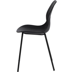 Krzesło Layer 4 czarne nowoczesne