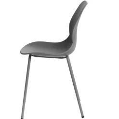 Krzesło Layer 4 szare z tworzywa