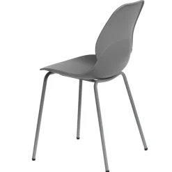 Krzesło Layer 4 szare z tworzywa