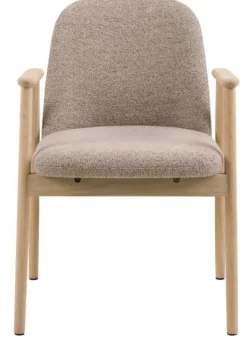 Krzesło Leo beżowe/ dąb Monza 60