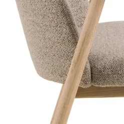 Krzesło Leo beżowe/ dąb Monza 60