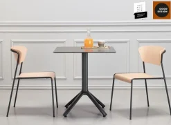 Krzesło Lisa wood dąb/antarcytowy