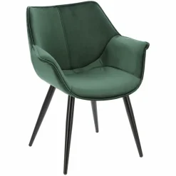 Krzesło Lord zielone 65 tapicerowane