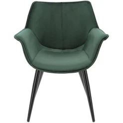 Krzesło Lord zielone 65 tapicerowane