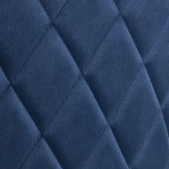 Krzesło Louise Dark blue tapicerowane