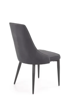 Krzesło Loyd Velvet szare