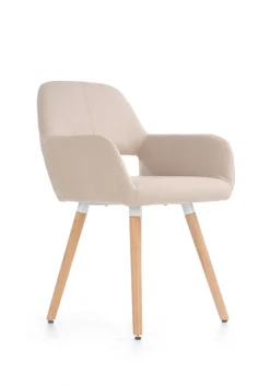 Krzesło Luizjana beżowe/buk