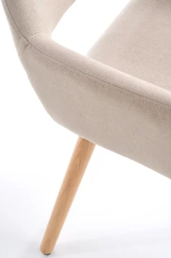 Krzesło Luizjana beżowe/buk