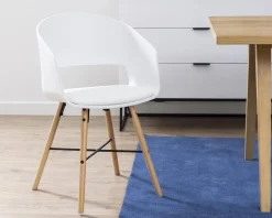 Krzesło Luna białe
