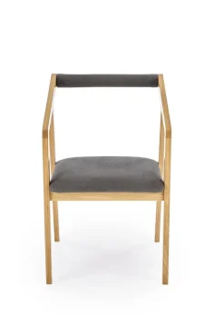 Krzesło Luza dąb naturalne/ szare