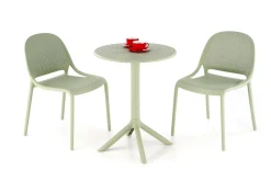 Krzesło Lynette miętowy