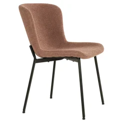 Krzesło Maceda boucle miedziane/ czarne