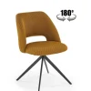 Krzesło Maeba obrotowe musztardowe