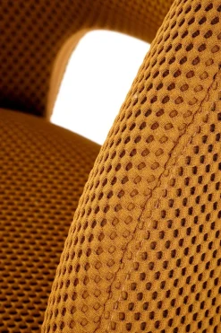 Krzesło Maeba obrotowe musztardowe