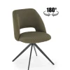 Krzesło Maeba obrotowe oliwkowe